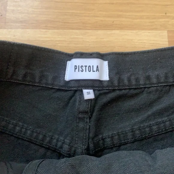Pistola | Criss Cross Black Shorts Size 31 - Picture 3 of 10